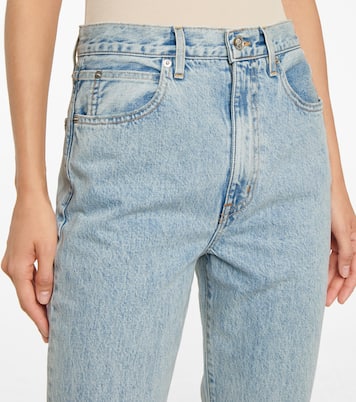 Beatnik high-rise distressed jeans | Slvrlake