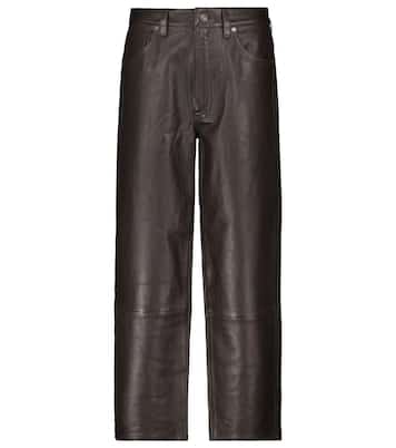 Calista straight leather pants | Citizens of Humanity