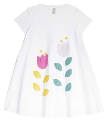 Bedrucktes Kleid aus Baumwolle | Il Gufo