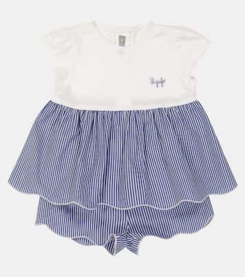 Baby - Abito e culottes in cotone | Il Gufo