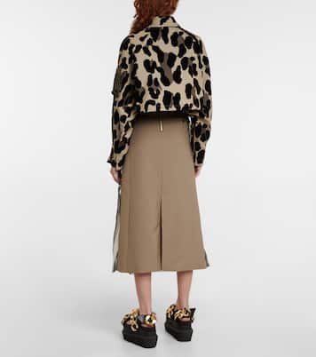 Chaqueta con estampado animal | Sacai