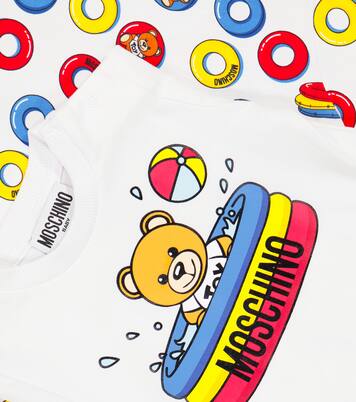 Baby - Set di 2 body in jersey | Moschino Kids