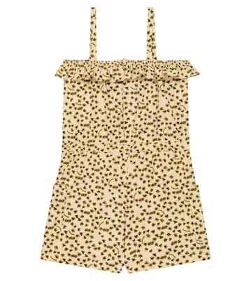 Agrume printed romper | Bonpoint
