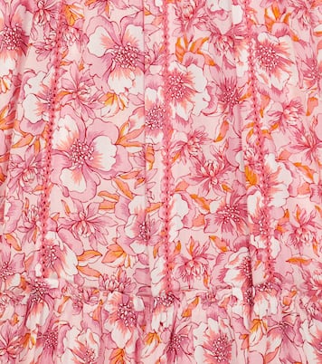 Cindy floral smocked dress | Poupette St Barth Kids