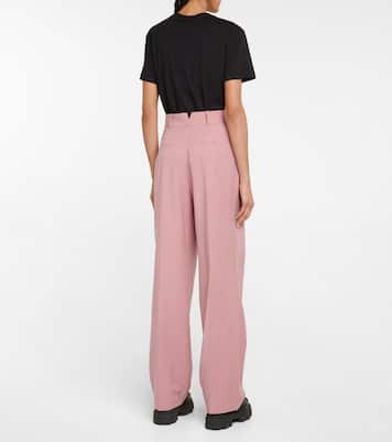 Pantalon ample Gelso à taille haute | The Frankie Shop