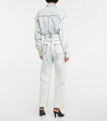 High-rise boyfriend jeans | Balmain