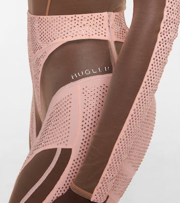 Leggings de paneles con fuseau | Mugler