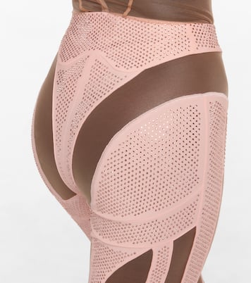 Leggings de paneles con fuseau | Mugler