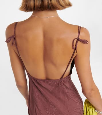 Abito lungo Palermo in jacquard | Rixo