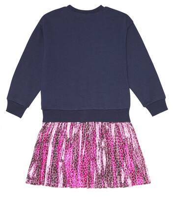 Embroidered leopard print dress | Marc Jacobs Kids