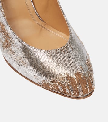 Pumps metallizzate effetto distressed | Maison Margiela