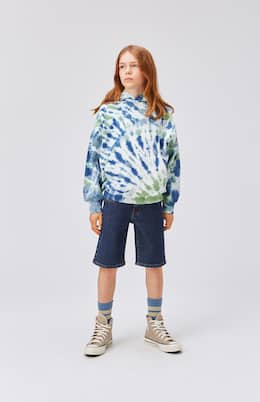 Maxx tie-dye cotton hoodie | Molo
