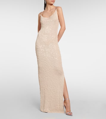 Robe longue Vatia à sequins | Aya Muse