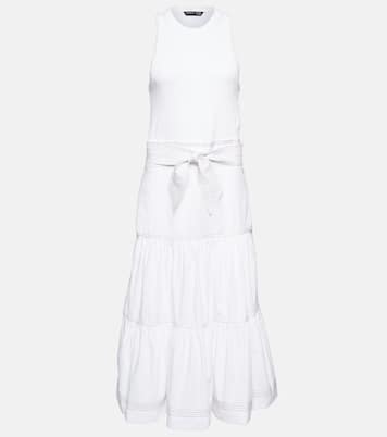 Austyn cotton-blend midi dress | Veronica Beard