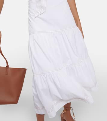 Austyn cotton-blend midi dress | Veronica Beard