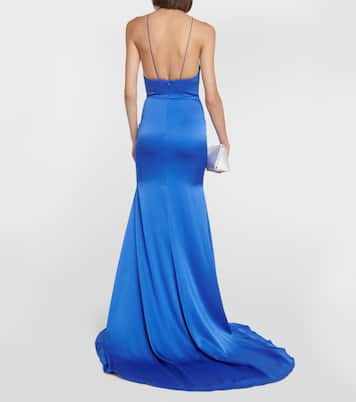 Robe aus Satin | Alex Perry