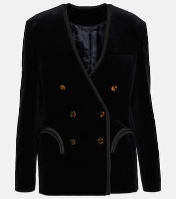Jealousy double-breasted cotton blazer | Blazé Milano