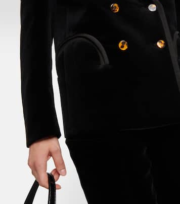 Jealousy double-breasted cotton blazer | Blazé Milano