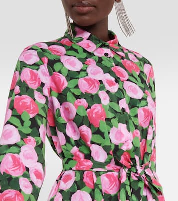 Vestido camisero en mezcla de algodón | Carolina Herrera