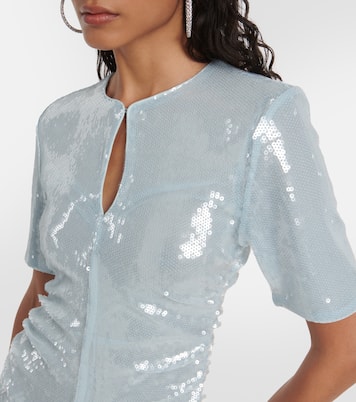 Sequined midi dress | Ganni
