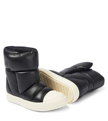 Bottes en cuir | Rick Owens Kids