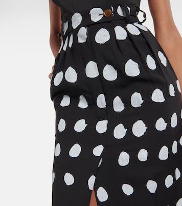 Gonna lunga in lana a pois | Vivienne Westwood