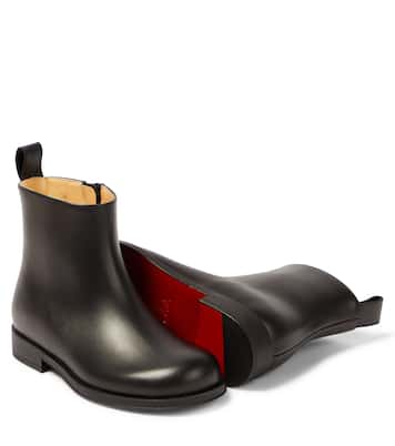 Bootynou leather ankle boots | Christian Louboutin Kids