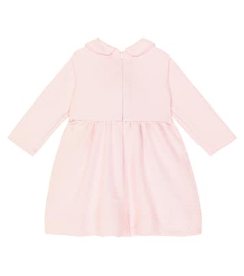 Baby jacquard dress | Monnalisa