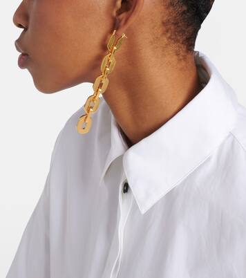 Pendientes largos con cadena | Jil Sander