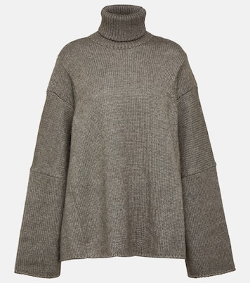Erci alpaca and silk turtleneck sweater | The Row
