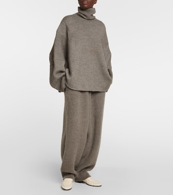 Erci alpaca and silk turtleneck sweater | The Row