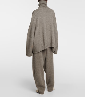 Erci alpaca and silk turtleneck sweater | The Row