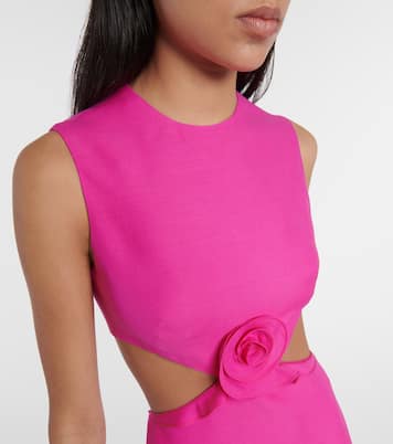 Crepe Couture cutout minidress | Valentino