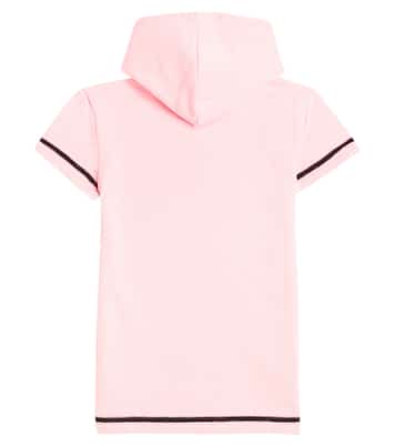 Trompe l'oeil cotton terry dress | Marc Jacobs Kids