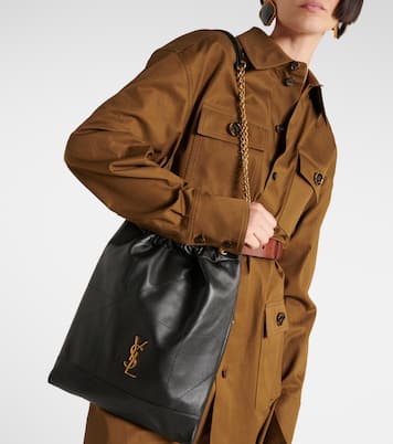 Sac Jamie Pochon en cuir | Saint Laurent