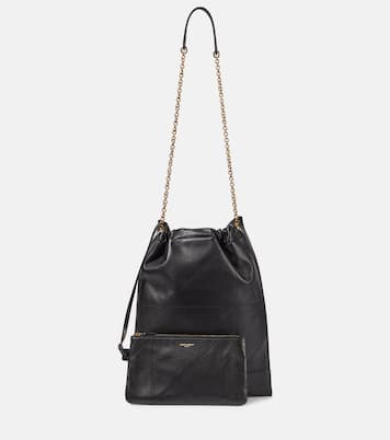 Sac Jamie Pochon en cuir | Saint Laurent