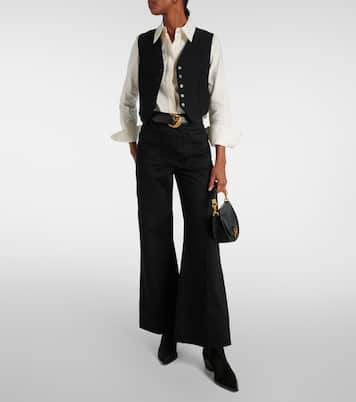 Ankle Boots Wylie aus Veloursleder | Gianvito Rossi