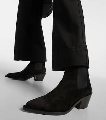 Ankle Boots Wylie aus Veloursleder | Gianvito Rossi