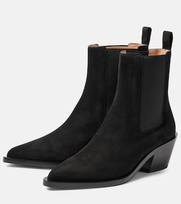Ankle Boots Wylie aus Veloursleder | Gianvito Rossi