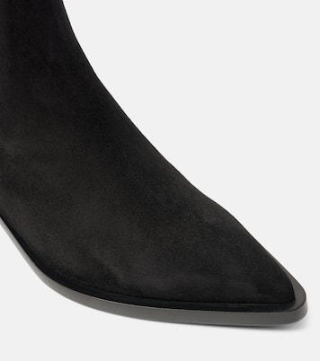 Ankle Boots Wylie aus Veloursleder | Gianvito Rossi
