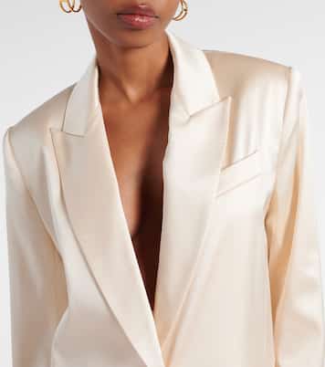 Blazer oversize in seta | The Sei