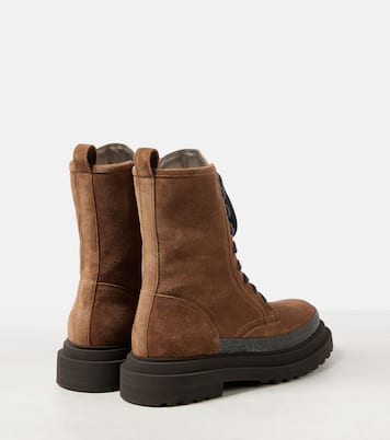 Bottines en daim | Brunello Cucinelli