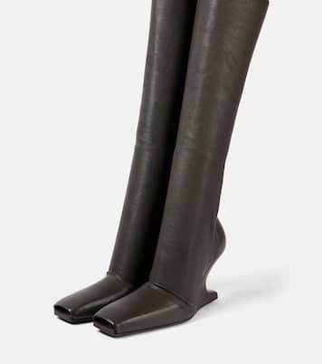Botas mosqueteras Cantilever de piel | Rick Owens