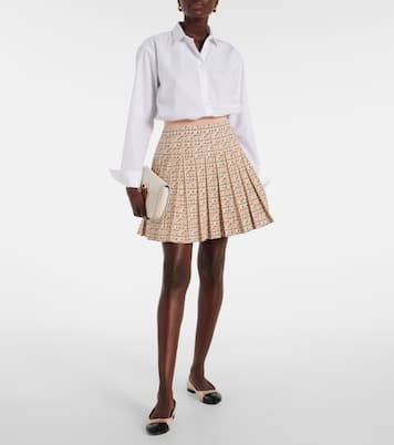 Ballerine in pelle con logo | Tory Burch
