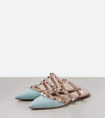Slippers Rockstud aus Lackleder | Valentino Garavani