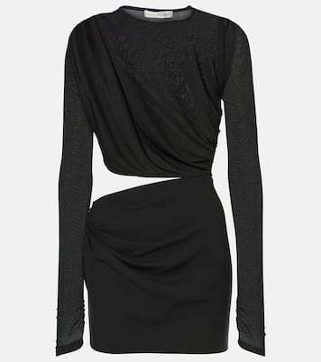 Vestido corto Twist con abertura | Christopher Esber