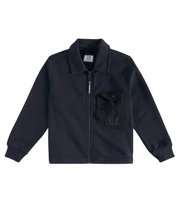 Chaqueta de jersey de algodón | C.P. Company Kids