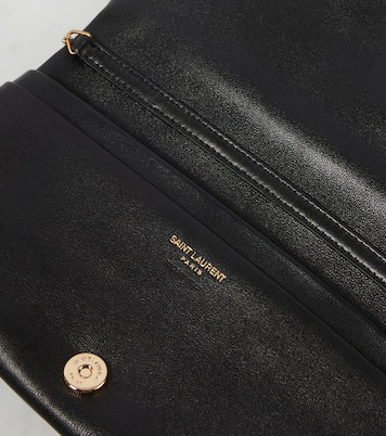 Calypso Mini leather wallet on chain | Saint Laurent
