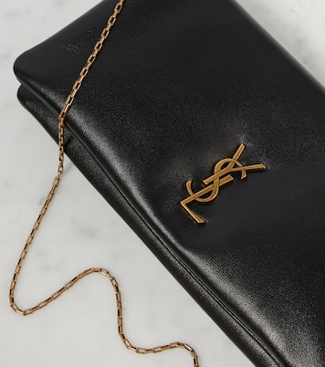 Calypso Mini leather wallet on chain | Saint Laurent