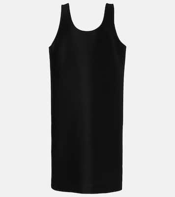 Vestido midi Bumi de lana y seda | The Row